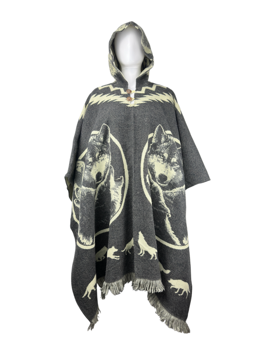 Wolf Poncho